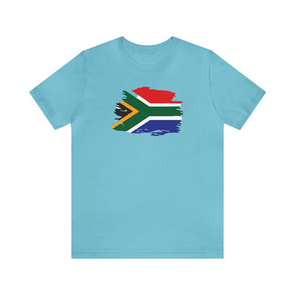 SA Flag Unisex Jersey Short Sleeve Tee