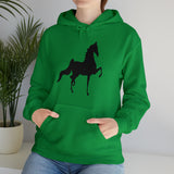 Unisex Heavy Blend™ Hooded Sweatshirt Front Print Saddlebred