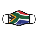 SA Flag Fitted Polyester Face Mask