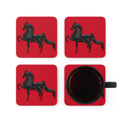 Horse Corkwood Coaster Set