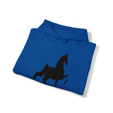 Unisex Heavy Blend™ Hooded Sweatshirt Front Print Saddlebred