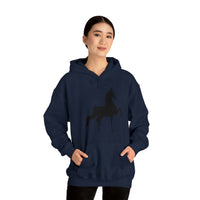 Unisex Heavy Blend™ Hooded Sweatshirt Front Print Saddlebred