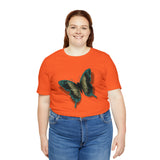 Unisex Jersey Short Sleeve Tee with Butterfly Print