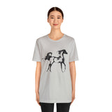 Unisex Jersey Short Sleeve Tee Arabian Horse Print