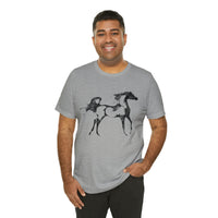 Unisex Jersey Short Sleeve Tee Arabian Horse Print