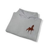 Unisex Heavy Blend™ Hooded Sweatshirt Front and Back Saddlebred Print