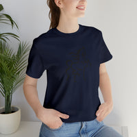 Unisex Jersey Short Sleeve Tee with Horse Print