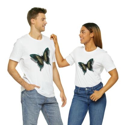 Unisex Jersey Short Sleeve Tee with Butterfly Print