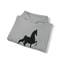 Unisex Heavy Blend™ Hooded Sweatshirt Front Print Saddlebred