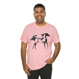 Unisex Jersey Short Sleeve Tee Arabian Horse Print