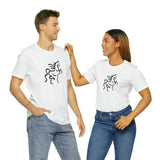 Unisex Jersey Short Sleeve Tee with Horse Print