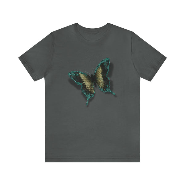 Unisex Jersey Short Sleeve Tee with Butterfly Print