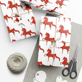 Saddlebred Gift Wrap Papers