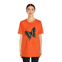 Unisex Jersey Short Sleeve Tee with Butterfly Print