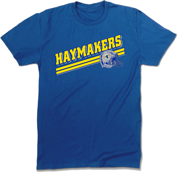 HAYMAKER Royal Blue T Shirt