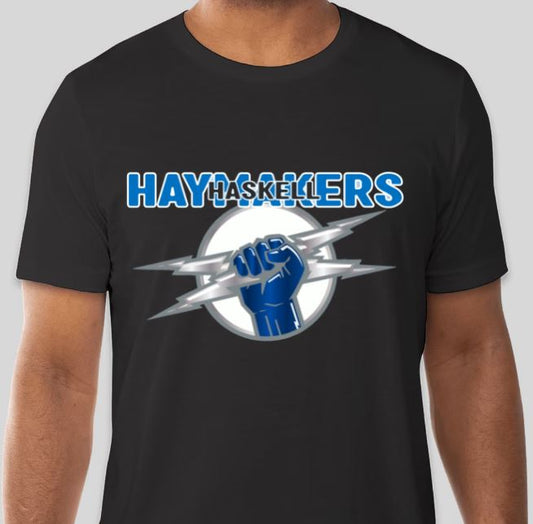 Football Haymaker T-Shirt - AdeleEmbroidery