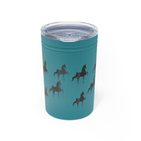 Saddlebred Print Vacuum Tumbler & Insulator, 11oz.