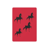 Saddlebred Print Custom Poker Cards