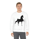 Saddlebred Print Unisex Heavy Blend™ Crewneck Sweatshirt