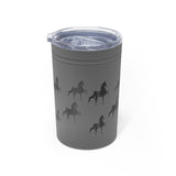 Saddlebred Print Vacuum Tumbler & Insulator, 11oz.