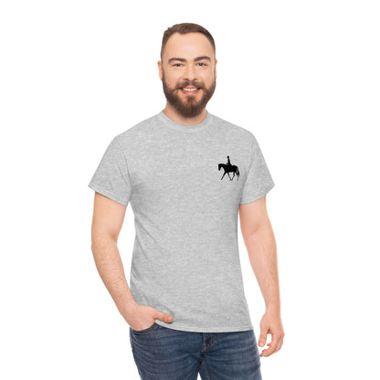 English Rider Print Unisex Heavy Cotton Tee