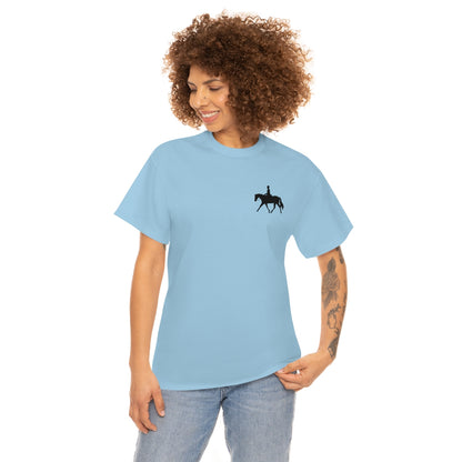 English Rider Print Unisex Heavy Cotton Tee