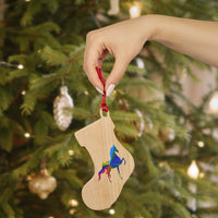 Saddlebred Wooden Christmas Ornaments