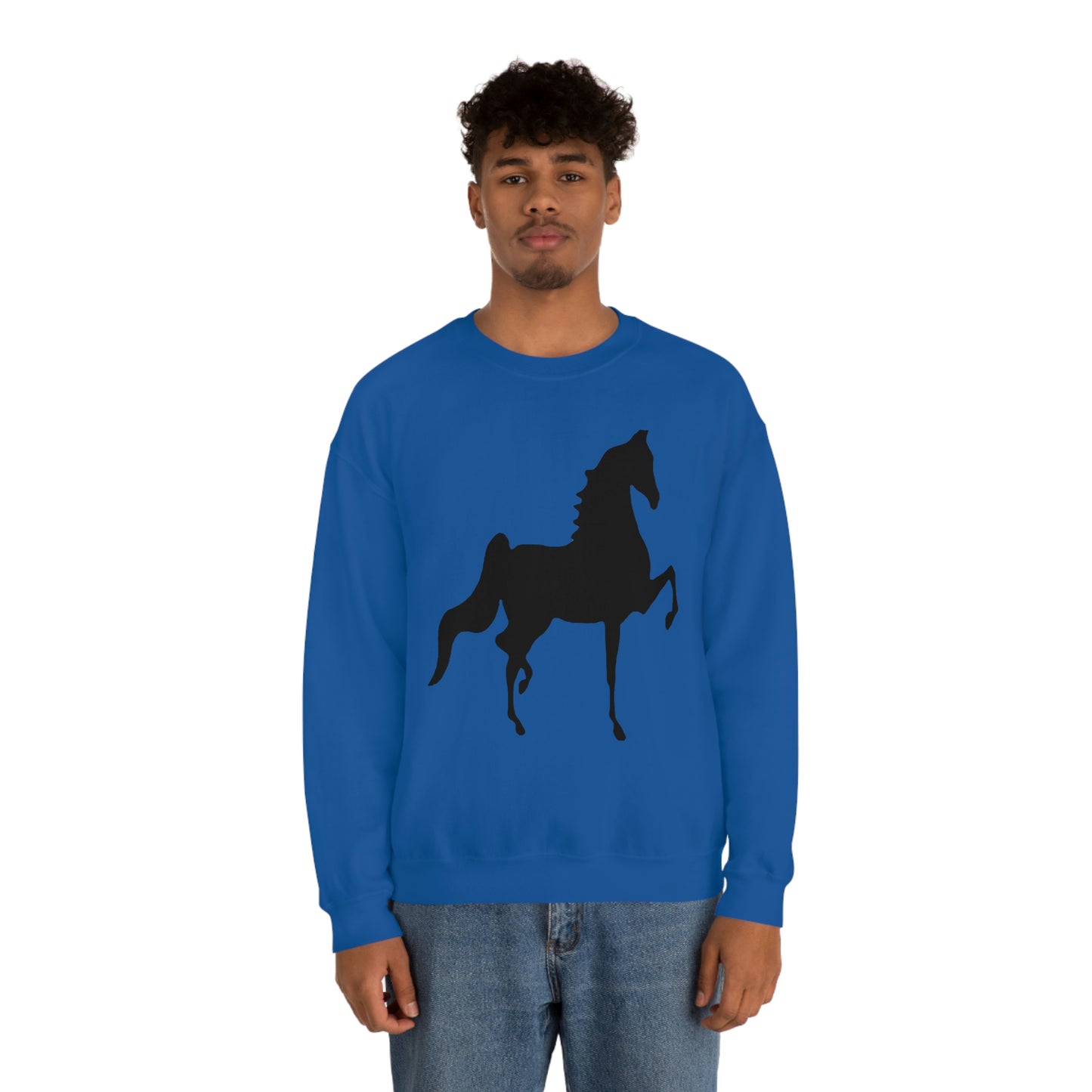 Saddlebred Print Unisex Heavy Blend™ Crewneck Sweatshirt