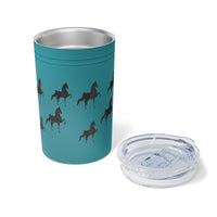 Saddlebred Print Vacuum Tumbler & Insulator, 11oz.