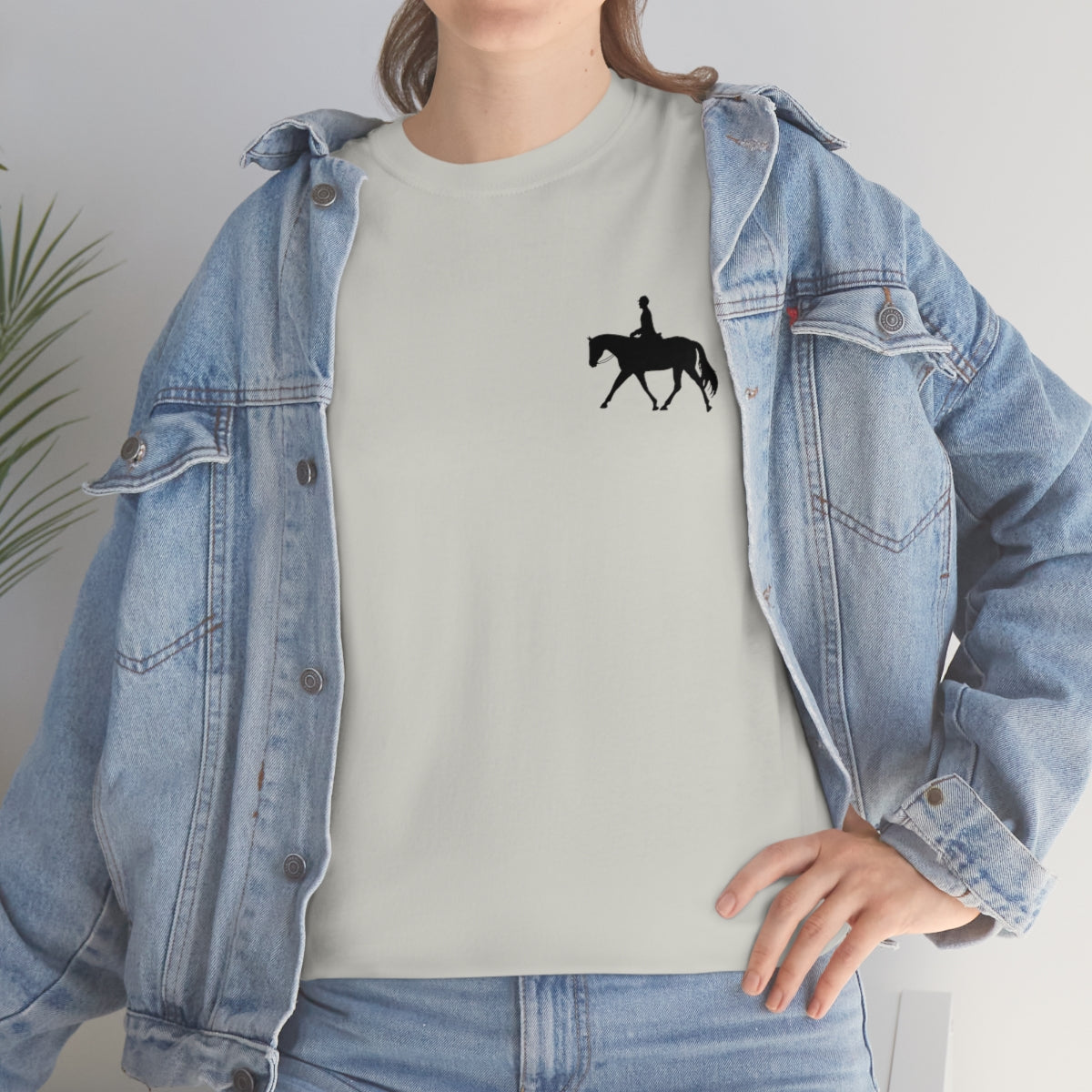 English Rider Print Unisex Heavy Cotton Tee