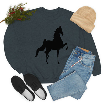 Saddlebred Print Unisex Heavy Blend™ Crewneck Sweatshirt