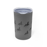 Saddlebred Print Vacuum Tumbler & Insulator, 11oz.