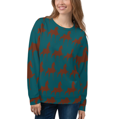 Saddlebred Print Unisex Sweatshirt