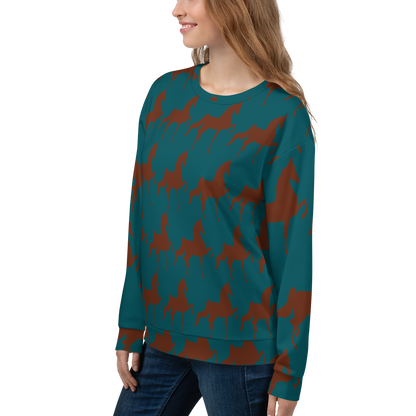 Saddlebred Print Unisex Sweatshirt
