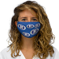 Haskell Snug-Fit Polyester Face Mask Blue