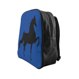 Saddlebred Print School Backpack - AdeleEmbroidery