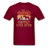 She Lived Happily Ever After Horse Dogs Unisex Classic T-Shirt