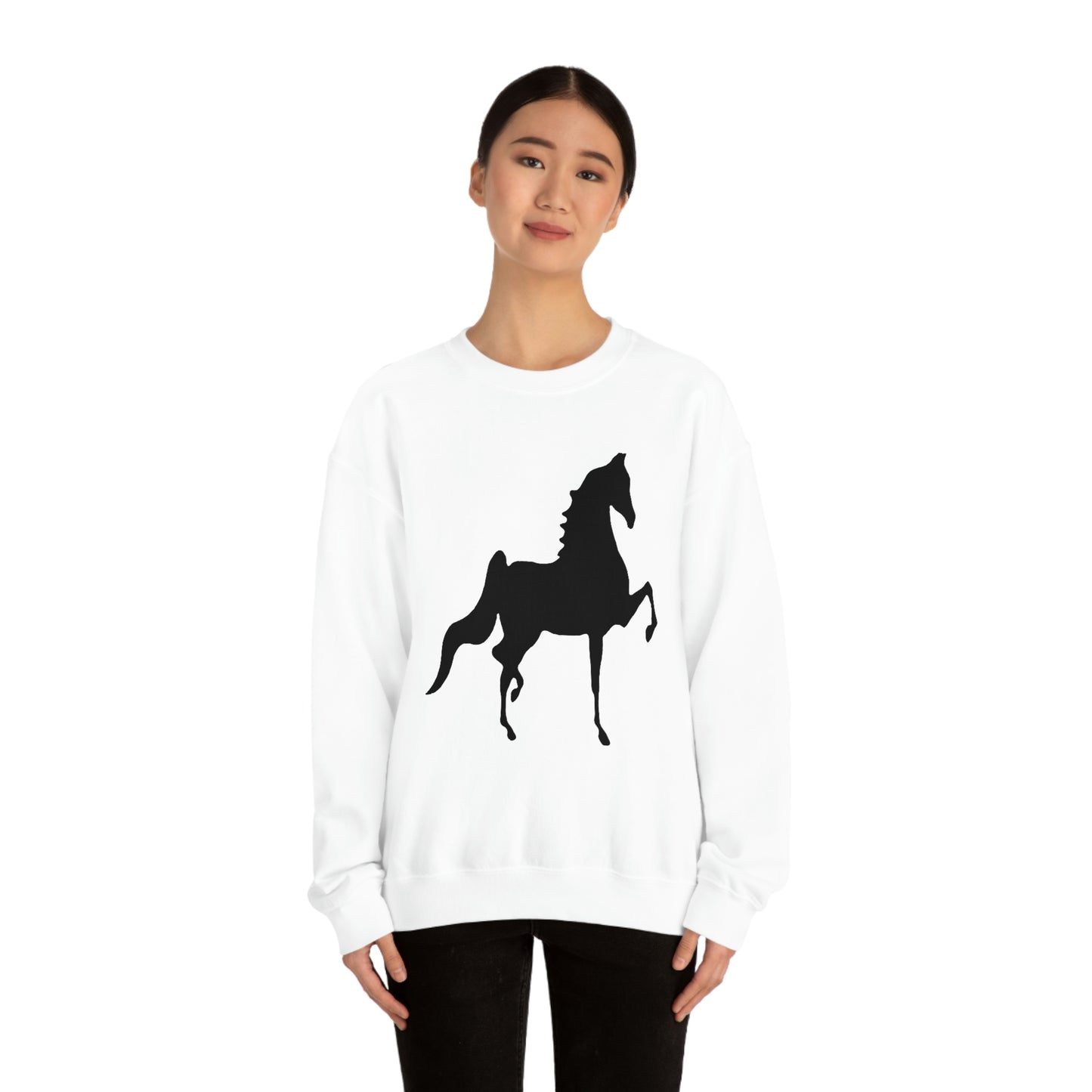 Saddlebred Print Unisex Heavy Blend™ Crewneck Sweatshirt