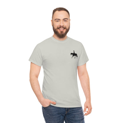 English Rider Print Unisex Heavy Cotton Tee