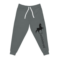 Saddlebred Print Athletic Joggers (AOP) Grey