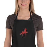 Saddlebred Embroidered Apron - AdeleEmbroidery