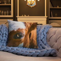 Cattle Print Basic Pillow - AdeleEmbroidery