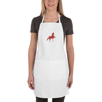 Saddlebred Embroidered Apron - AdeleEmbroidery