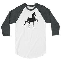 Saddlebred 3/4 Raglan Shirt - AdeleEmbroidery