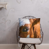 Cattle Print Basic Pillow - AdeleEmbroidery