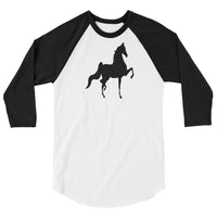 Saddlebred 3/4 Raglan Shirt - AdeleEmbroidery