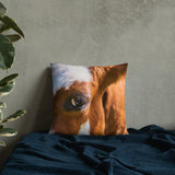 Cattle Print Basic Pillow - AdeleEmbroidery