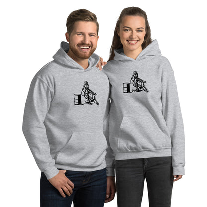 Barrel Racer Unisex Hoodie - AdeleEmbroidery