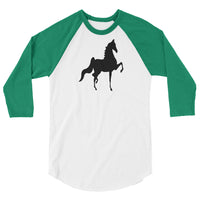 Saddlebred 3/4 Raglan Shirt - AdeleEmbroidery