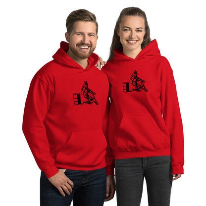 Barrel Racer Unisex Hoodie - AdeleEmbroidery